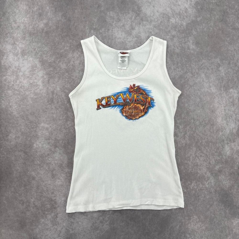 Y2K Harley Davidson Key West Tank Top
